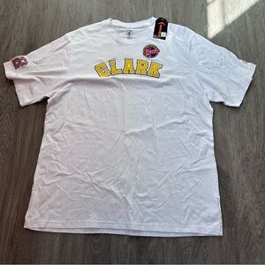 FISLL | 2XL | Caitlin Clark Indiana Fever Embroidered Short Sleeve Tee - NWT!